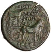 Sestertius IMP T CAES DIVI VESP F AVG P M TR P P P COS VIII obverse image