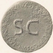 Sestertius IMP T CAES DIVI VESP F AVG P M TR P P P COS VIII, Rome, 80-81 reverse image