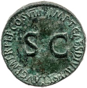 Sestertius IMP T CAES DIVI VESP F AVG P M TR P P P COS VIII, Rome, 80-81 reverse image