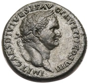 Sestertius - Titus PAX AVGVST S C; Pax obverse image