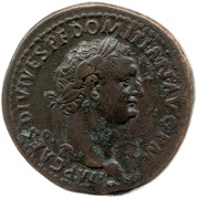 Sestertius - Domitian TR P COS VII DES VIII P P S C obverse image