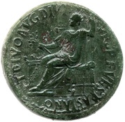 Sestertius - Titus IMP CAES DIVI VESP F DOMIT AVG P M TR P P P S C obverse image