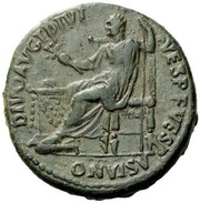 Sestertius - Titus IMP CAES DIVI VESP F DOMIT AVG P M TR P P P S C obverse image