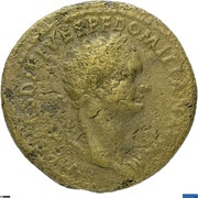 Sestertius - Domitian TR P COS VIII DES VIIII P P S C; Minerva obverse image