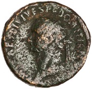 Sestertius - Domitian TR P COS VIII DES VIIII P P S C; Minerva obverse image