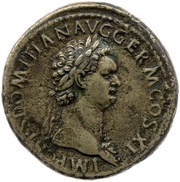 Sestertius - Domitian S C obverse image