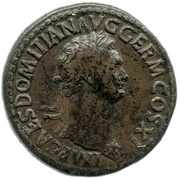 Sestertius - Domitian S C obverse image