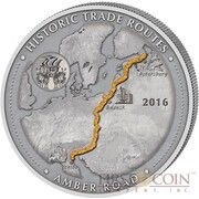 5000 Francs Amber Road, Cameroon, 2016 reverse image