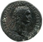 Sestertius - Domitian S C obverse image