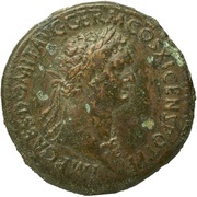 Sestertius - Domitian S C obverse image