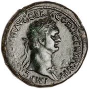 Sestertius - Domitian S C obverse image