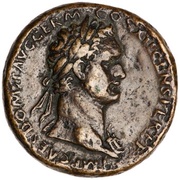 Sestertius - Domitian S C obverse image
