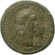 Sestertius - Domitian S C obverse image