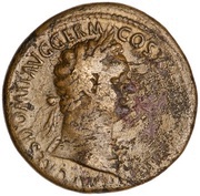Sestertius - Domitian S C obverse image