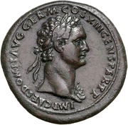 Sestertius - Domitian S C obverse image
