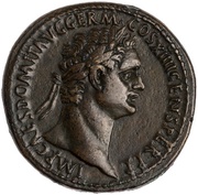 Sestertius - Domitian S C obverse image