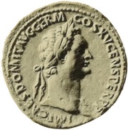 Sestertius - Domitian S C; Victory obverse image