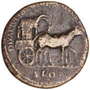 Sestertius IMP CAES DOMIT AVG GERM COS XV CENS PER P P obverse image