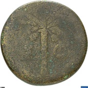 Sestertius - Nerva FISCI IVDAICI CALVMNIA SVBLATA S C, Rome, 96 reverse image