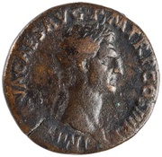 Sestertius - Nerva VEHICVLATIONE ITALIAE REMISSA S C obverse image