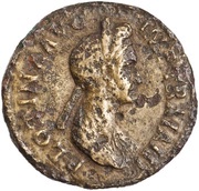 Sestertius - Plotina FIDES AVGVST S C; Fides obverse image