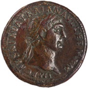 Sestertius - Trajan TR POT COS III P P S C; Concordia obverse image