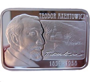 100 Dram Teodor Axentowicz; coloured, Armenia, 2010 reverse image