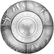 5000 Francs Endangered animal species obverse image