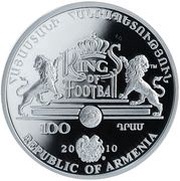 100 Dram Johan Cruyff obverse image