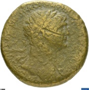Sestertius - Trajan DACIA AVGVST PROVINCIA S C; Dacia obverse image