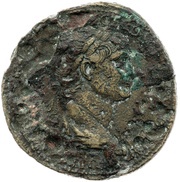 Sestertius - Trajan S P Q R OPTIMO PRINCIPI S C FORVM TRAIANI obverse image