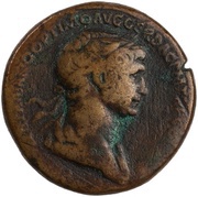 Sestertius - Trajan IMPERATOR VIII S C obverse image