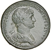 Sestertius - Trajan IMPERATOR VIII S C obverse image