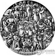 5000 Francs The Decameron, Cameroon, 2023 reverse image