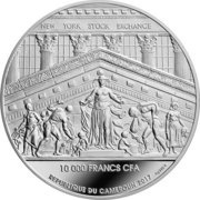 10 000 Francs NYSE obverse image