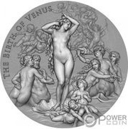 10 000 Francs The Birth of Venus, Cameroon, 2023 reverse image