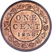 1 Cent - Victoria reverse image