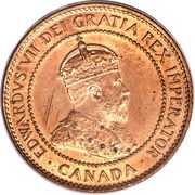 1 Cent - Edward VII obverse image