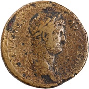 Sestertius - Hadrian MAVRETANIA S C; Mauretania obverse image