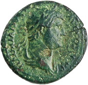 Sestertius - Hadrian ADVENTVI AVG MAVRETANIAE S C; Mauretania obverse image