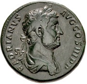 Sestertius - Hadrian RESTITVTORI ACHAIAE S C; Achaea obverse image