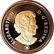 1 Cent - Elizabeth II 4th portrait; Bronze obverse image