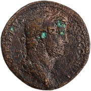 Sestertius - Hadrian RESTITVTORI ARABIAE S C; Arabia obverse image