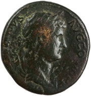 Sestertius - Hadrian RESTITVTORI ASIAE S C; Asia obverse image