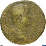 Sestertius - Hadrian RESTITVTORI BITHYNIAE S C; Bithynia obverse image