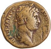 Sestertius - Hadrian // DISCIPLINA AVG S C obverse image