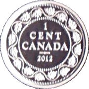 1 Cent In the name of George V; Farewell to the Penny 1911-1920, Canada, 2012 reverse image