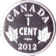 1 Cent In the name of George V; Farewell to the Penny 1920-1936, Canada, 2012 reverse image