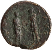 Sestertius - Hadrian ADVENTVS AVG S C; Roma, Rome, 133-135 reverse image