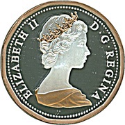 1 Cent - Elizabeth II Maple twig design - 1982, Canada, 2017 obverse image